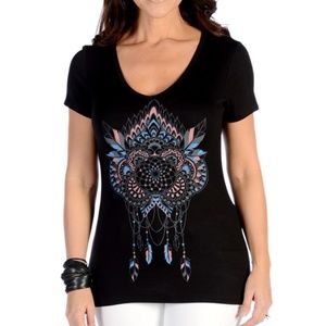 JUST IN* NWT Liberty Wear Ladies Dream Catcher Top